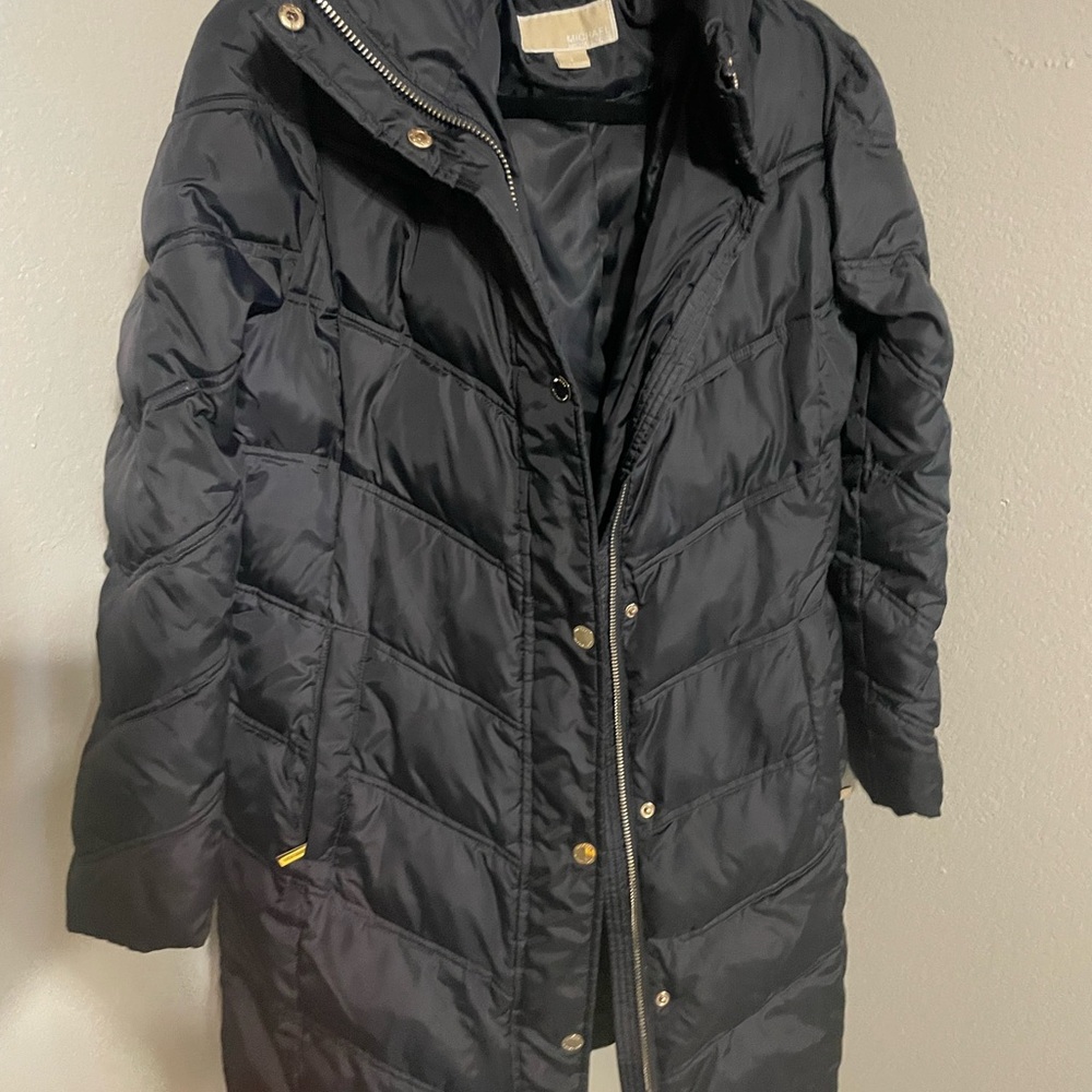 Michael Kors Black Puffer Coat